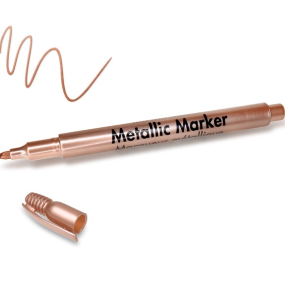 Copper Metallic Permanent Marker 1.2 mm Fine - Picture 2 of 5